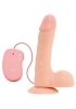 Realistyczne wibrujące dildo na przyssawce 23 cm